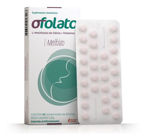 Ofolato C/30 Comprimidos - Ácido Fólico +vitamina E